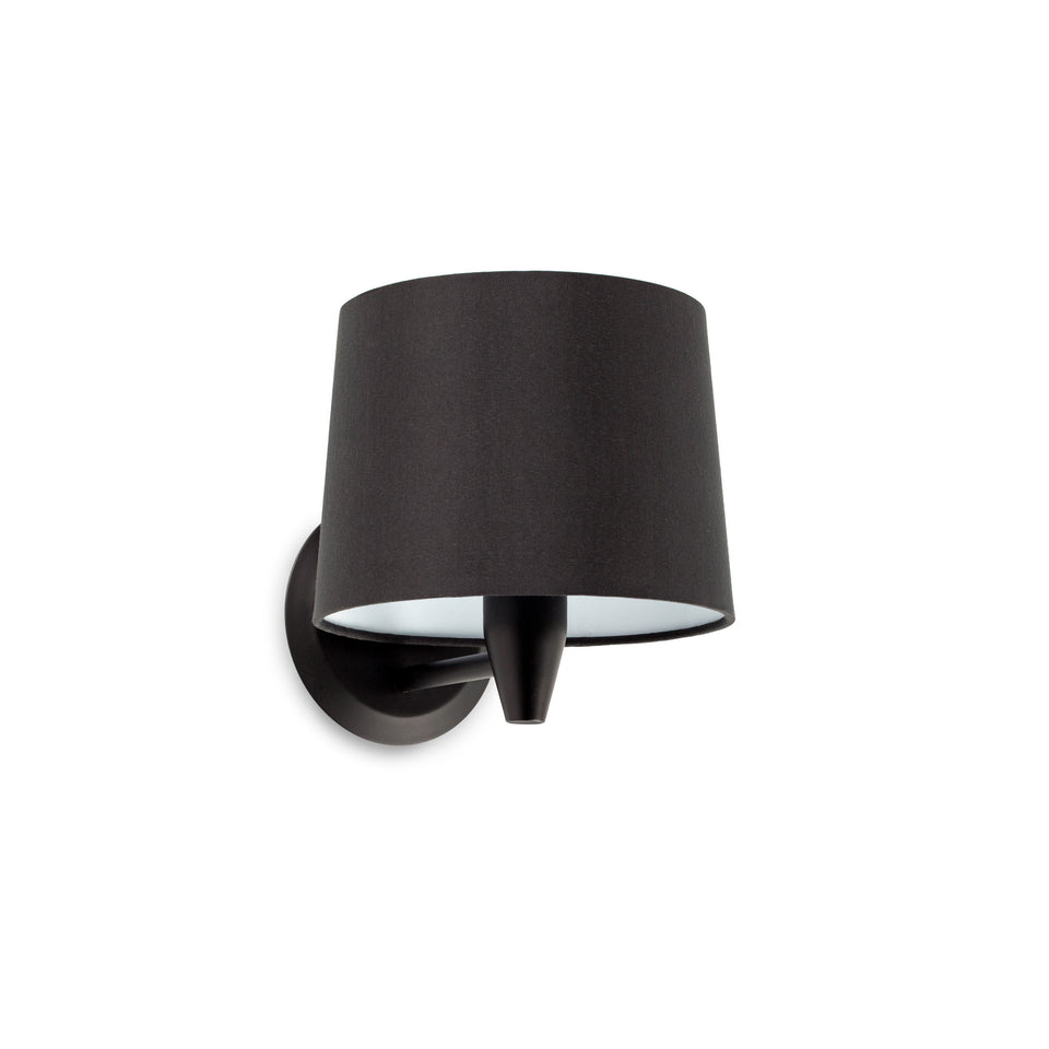 Modelo 3D interactivo y realidad aumentada de Aplique de Pared Moderno CONGA 21,5 cm E27 15W Textil FARO