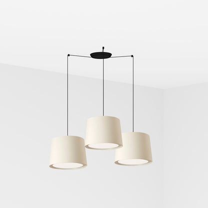 Lámpara Colgante CONGA 3L 500 cm FARO - Blanco | FARO · Ref. 64314-54-3L