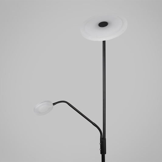 Lámpara de Pie con Brazo de Lectura BAYANI 179 cm LED Negro Lumit - imagen 2 | Interlusa