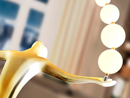 Figura Decorativa LED Libertad Dorado | Schuller | 683616