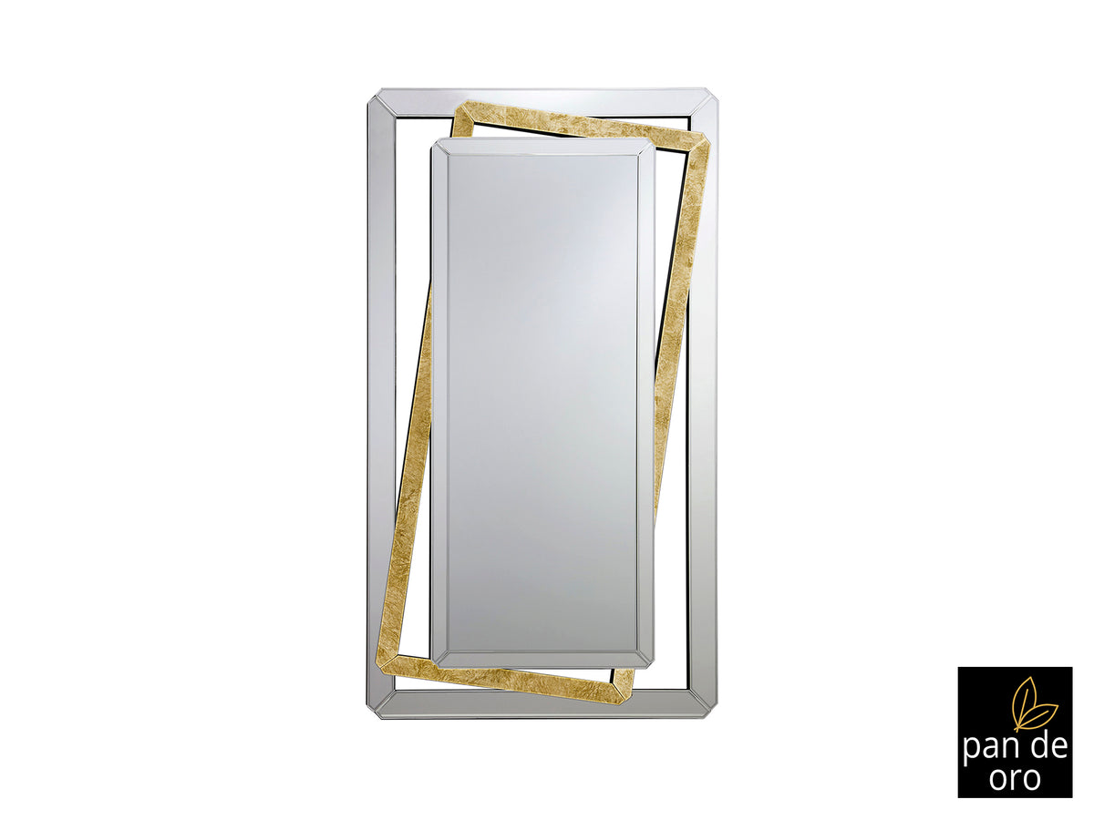 Espejo Decorativo de Pared Nora 100x180 cm Pan de Oro Schuller - vista principal | Schuller