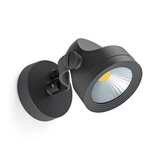 Proyector Exterior ALFA 10,5 cm LED 13W 845 lm 3000K Gris Oscuro FARO - vista principal | FARO
