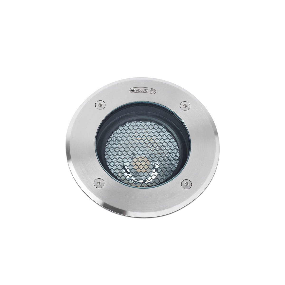 Empotrable de Exterior Orientable GEISER 130 GU10 Gris FARO - vista principal | FARO