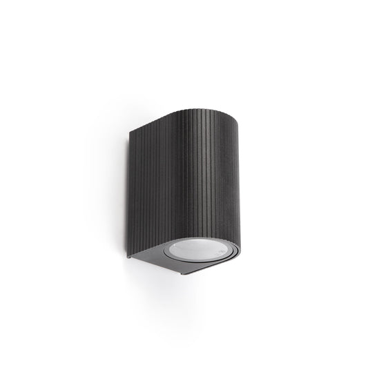 Aplique de Pared Exterior Estela Negro GU10 IP65 Faro - vista principal | FARO · Ref. 70322