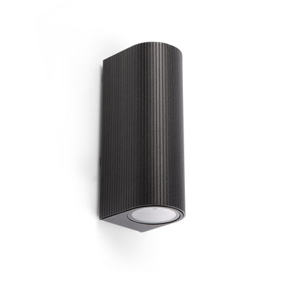 Aplique de Pared Exterior Estela Negro 2xGU10 FARO - vista principal | FARO · Ref. 70327