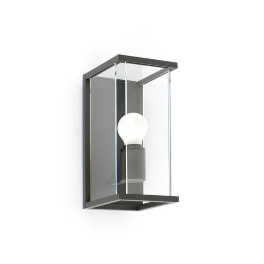 Aplique de Pared Exterior NALA Gris Oscuro Aluminio FARO - vista principal | FARO