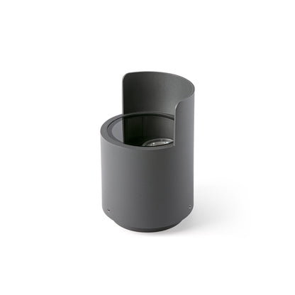 Bañador de Pared Exterior NOBORU SLIM 8W GU10 Gris Oscuro FARO - vista principal | FARO