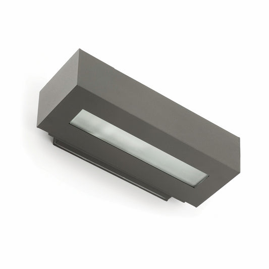 Aplique de Exterior WEST 2 28 cm E27 15W Gris Oscuro FARO - vista principal | FARO