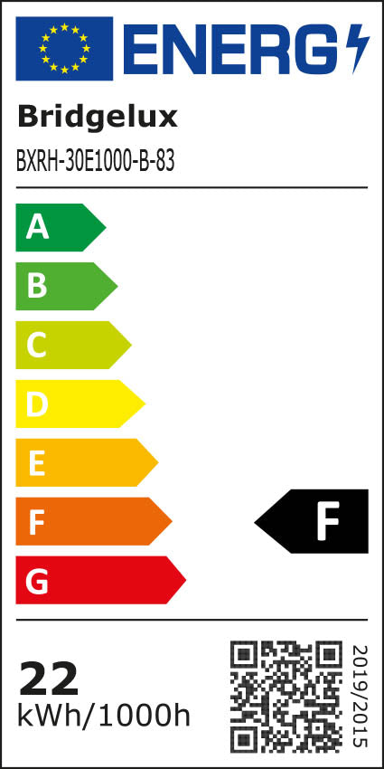 Etiqueta energética de KOV Aplique Redondo Faro - Negro, 3000K · Ref. 71790-231