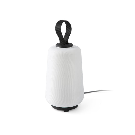 Luminaria Portátil Exterior MUNA 34 cm Blanco Faro - vista principal | FARO · Ref. 72150