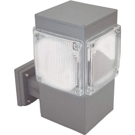 Aplique de Exterior GARDUNHA IP54 Cuadrado Gris Lumit - vista principal | Interlusa