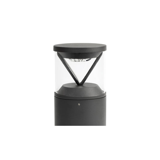 Luminaria Sobremuro Exterior RUSH 250 14W 3000K Gris Oscuro DALI Faro - vista principal | FARO · Ref. 750012D