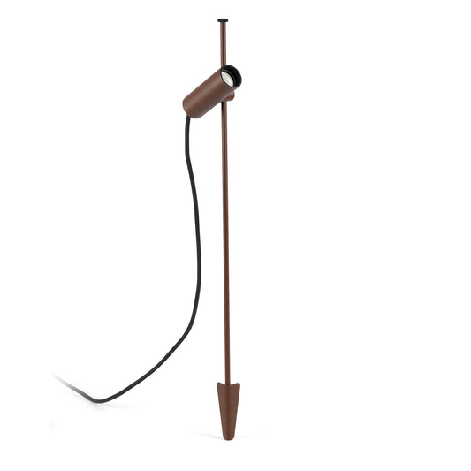 Estaca de Exterior LED CLAP 630 6W 3000K Marrón Óxido FARO - vista principal | FARO