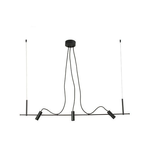 Luminaria Colgante Lineal Exterior CLAP 3x6W 3000K FARO - Negro | FARO · Ref. 75711-233