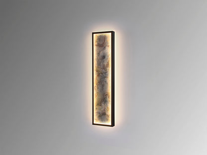 Aplique Plafón LED Stone 60 cm CCT Negro Schuller en ambiente decorado | Schuller