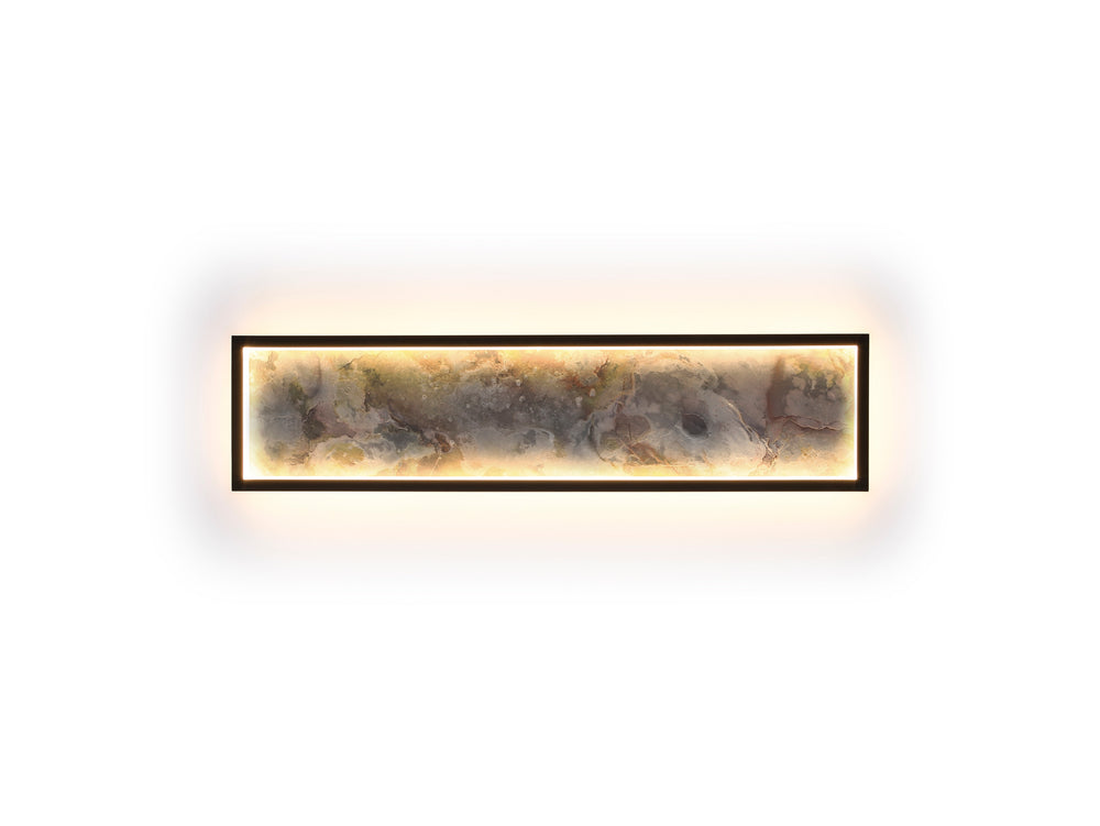 Aplique Plafón LED Stone 60 cm CCT Negro Schuller