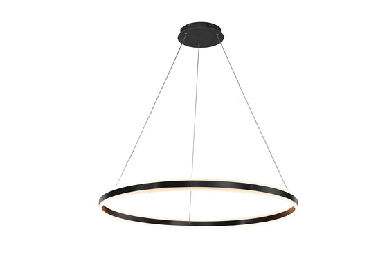 Lámpara Colgante LED Helia 100 cm Negro Mate Schuller - vista principal | Schuller