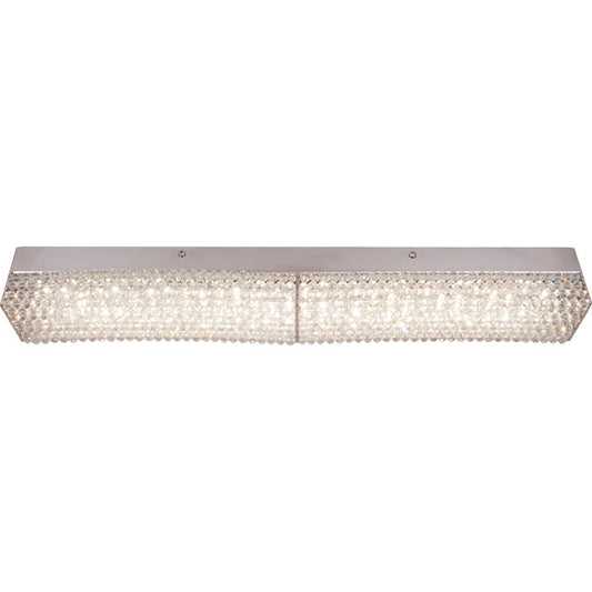 Aplique de Pared LED Helsínia 18W 57 cm Transparente y Cromo Interlusa - vista principal | Interlusa
