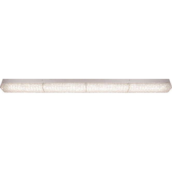 Aplique de Pared LED Helsínia 118 cm 36W Cristal Transparente y Cromo Interlusa - vista principal | Interlusa