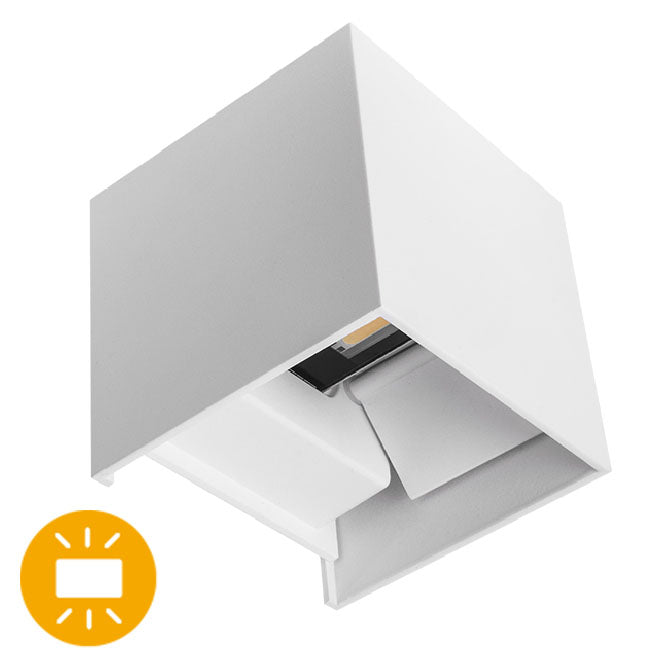 Aplique LED Exterior SEVER LUMIT, iluminación moderna y resistente A11860601A