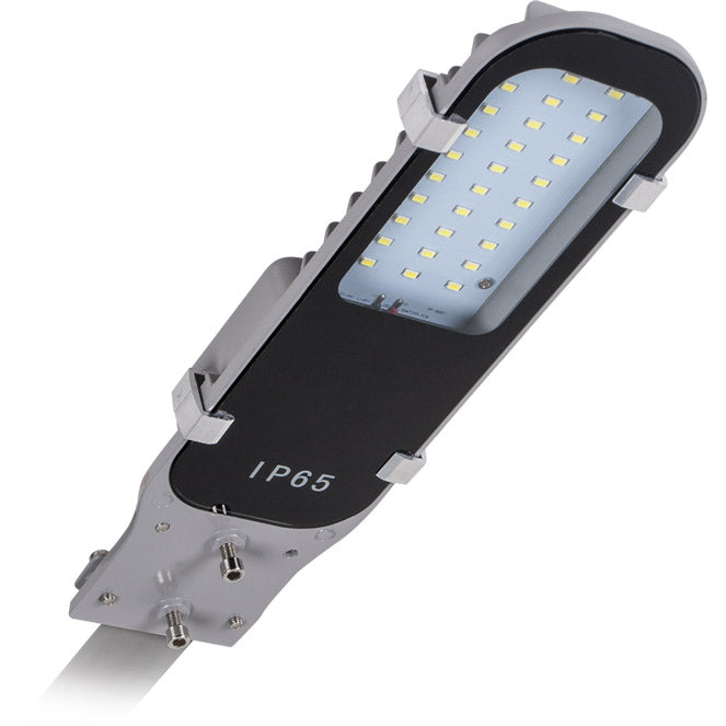 Aplique Exterior Estanco LED Pasteur 15W 1800lm Gris Lumit - vista principal | Interlusa