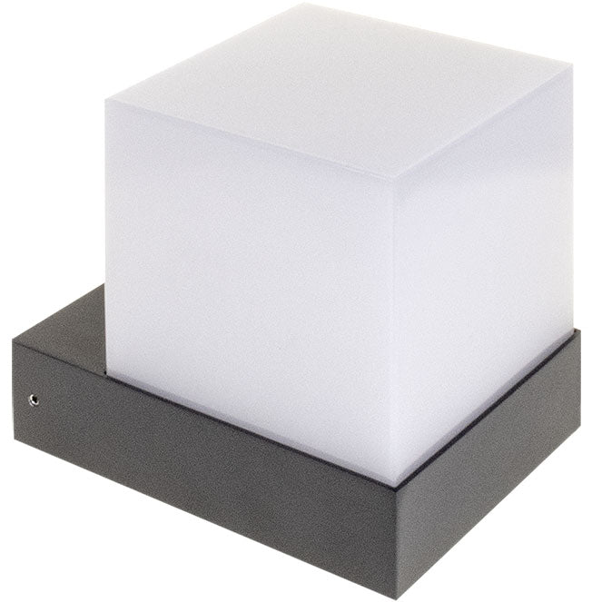 Aplique Exterior LED AVE 7W IP54 Luz Neutra Antracita y Blanco Lumit - vista principal | Interlusa