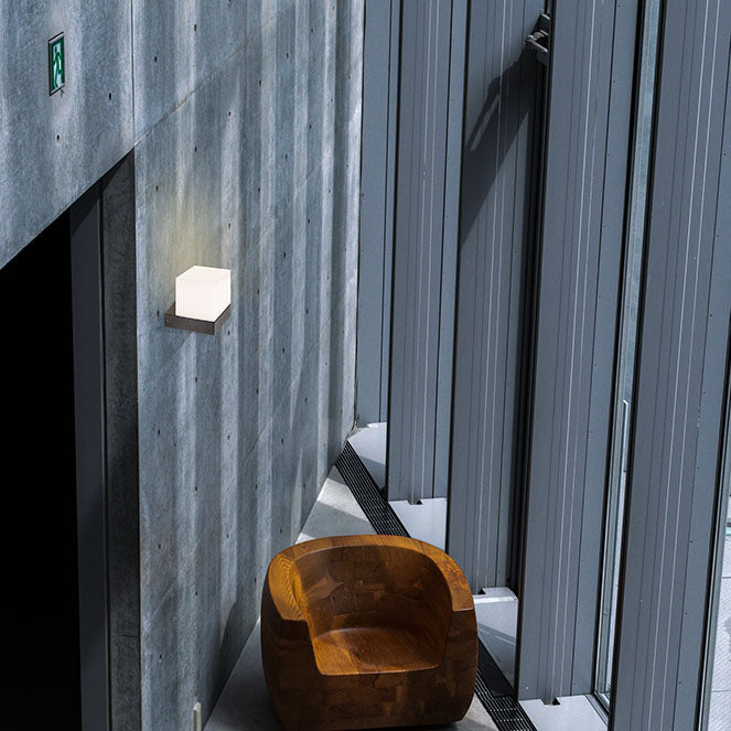 Aplique Exterior LED AVE 7W IP54 Luz Neutra Antracita y Blanco Lumit - imagen 2 | Interlusa