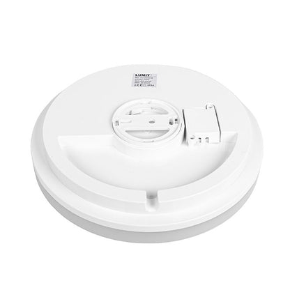 Plafón de Techo LED Estanco MEDINA 36W 33 cm Blanco Lumit - imagen 2 | Interlusa