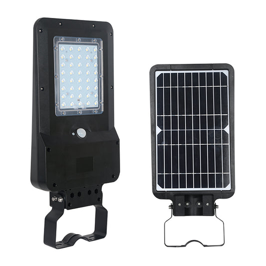 Aplique Solar DALTON 15W LED con Sensor y Panel Solar Negro IP65 Lumit - imagen 2 | Interlusa