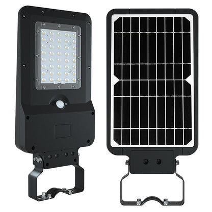 Aplique Solar DALTON con Sensor y Panel Solar 25W Negro Lumit - imagen 2 | Interlusa