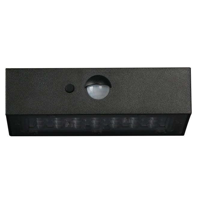 Aplique Solar Exterior Sandoval 3W LED Luz Arriba y Abajo Negro Lumit - imagen 2 | Interlusa