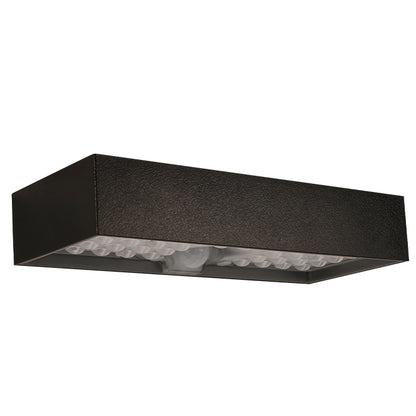 Aplique Solar de Exterior Sandoval 6W LED Negro IP65 Lumit - vista principal | Interlusa