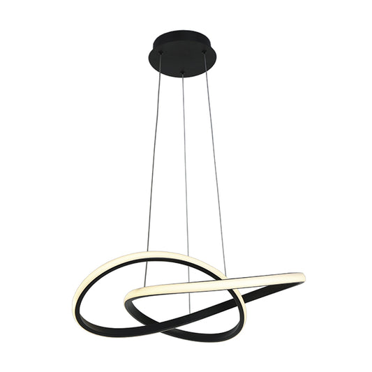 Lámpara Colgante LED Doralice 40W 50 cm Negro Interlusa - vista principal | Interlusa