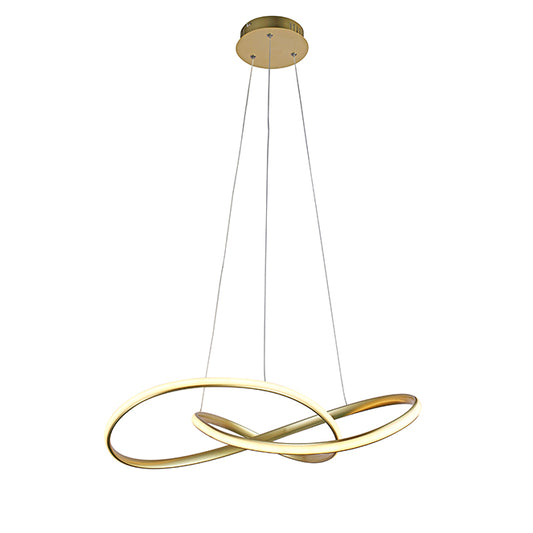 Lámpara Colgante LED SAMIRA 64W 80 cm Oro LUMIT Interlusa - vista principal | Interlusa