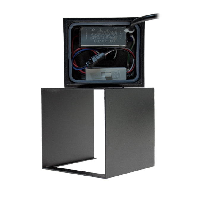 Aplique Exterior LED SOR CCT 2x5W Luz Arriba y Abajo Antracita Lumit - imagen 2 | Interlusa