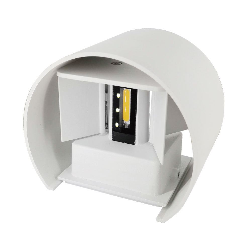 Aplique Exterior LED SALAS 6W Luz Fría Blanco Lumit - imagen 2 | Interlusa