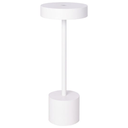 Lámpara de Sobremesa LED Portátil CANDY 30 cm con Batería Blanco Lumit - vista principal | Interlusa