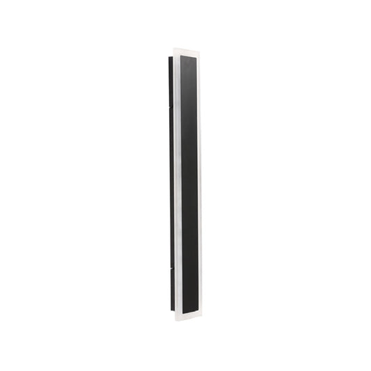 Aplique de Pared LED MONVISO 18W 60 cm Negro Exterior Lumit - vista principal | Interlusa