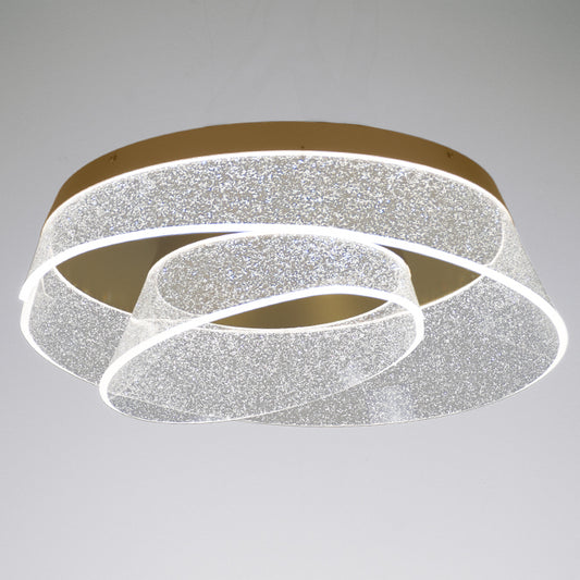 Plafón de Techo LED CAMILLE 50 cm 30W 630lm CCT Dorado Lumit - imagen 2 | Interlusa