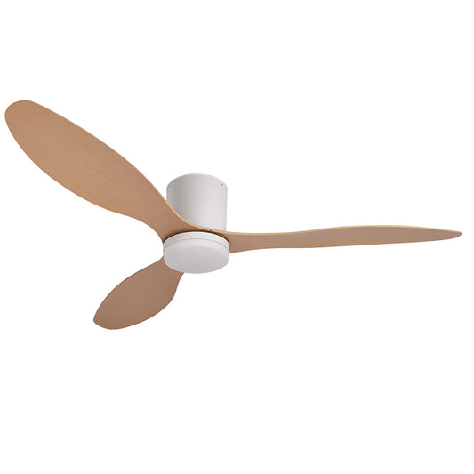 Ventilador de Techo con Luz MISTRAL 130 cm Blanco y Haya Belair - vista principal | Interlusa