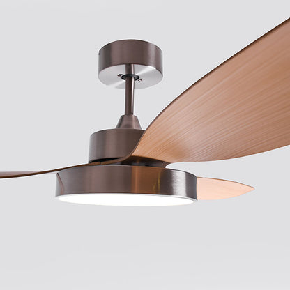 Detalles del Ventilador de Techo SHAKESPEAR TULUM B-2653SN (Niquel/Haya, 120cm): Motor DC, Luz LED 25W (3000-6000K), mando a distancia, modo verano/invierno, temporizador.  Colección TULUM de Interlusa, vendido por LUZGURÚ.
