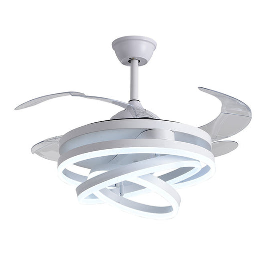 BELAIR B-28500WT - Ventilador de Techo SFERA Blanco con Luz LED - LUZGURÚ