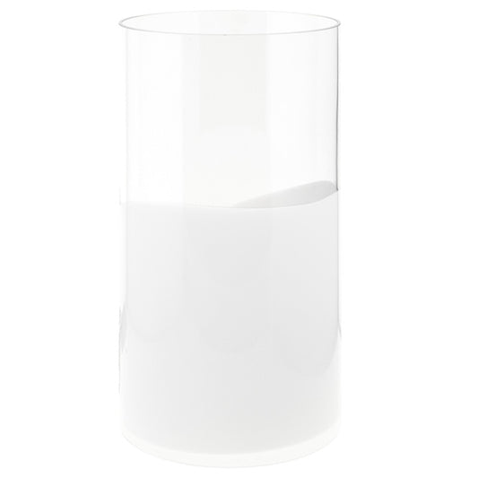Lámpara de Sobremesa HERNER 35 cm E14 40W Cristal Blanco Lumit - imagen 2 | Interlusa