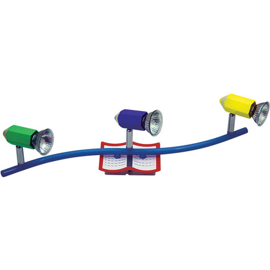 Aplique de Pared Infantil ESCOLA 50 cm 3xGU10 50W Multi Colores Lumit - vista principal | Interlusa