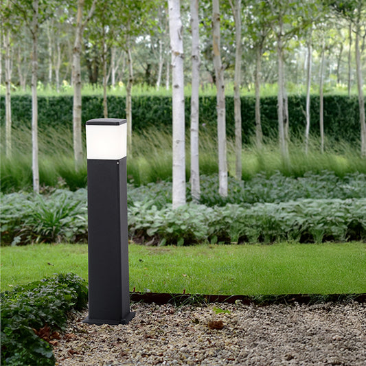 Farola Exterior Virgilio 80 cm LED CCT Negra Fumagalli - imagen 2 | Interlusa