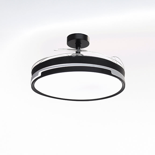 Ventilador de Techo con Luz Robin Eco Negro 107 cm Aspas Retráctiles Belair - imagen 3 | Interlusa