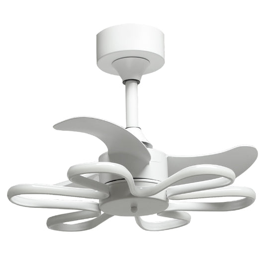 Ventilador BELAIR ENEBRO Blanco F-1063 WH - Ventilador de Techo con Luz LED - LUZGURÚ
