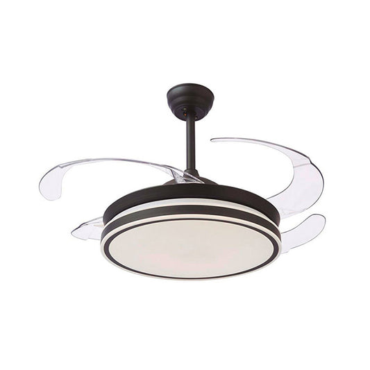 Ventilador de Techo BELAIR ASGARD MINI Negro con Luz LED - LUZGURÚ