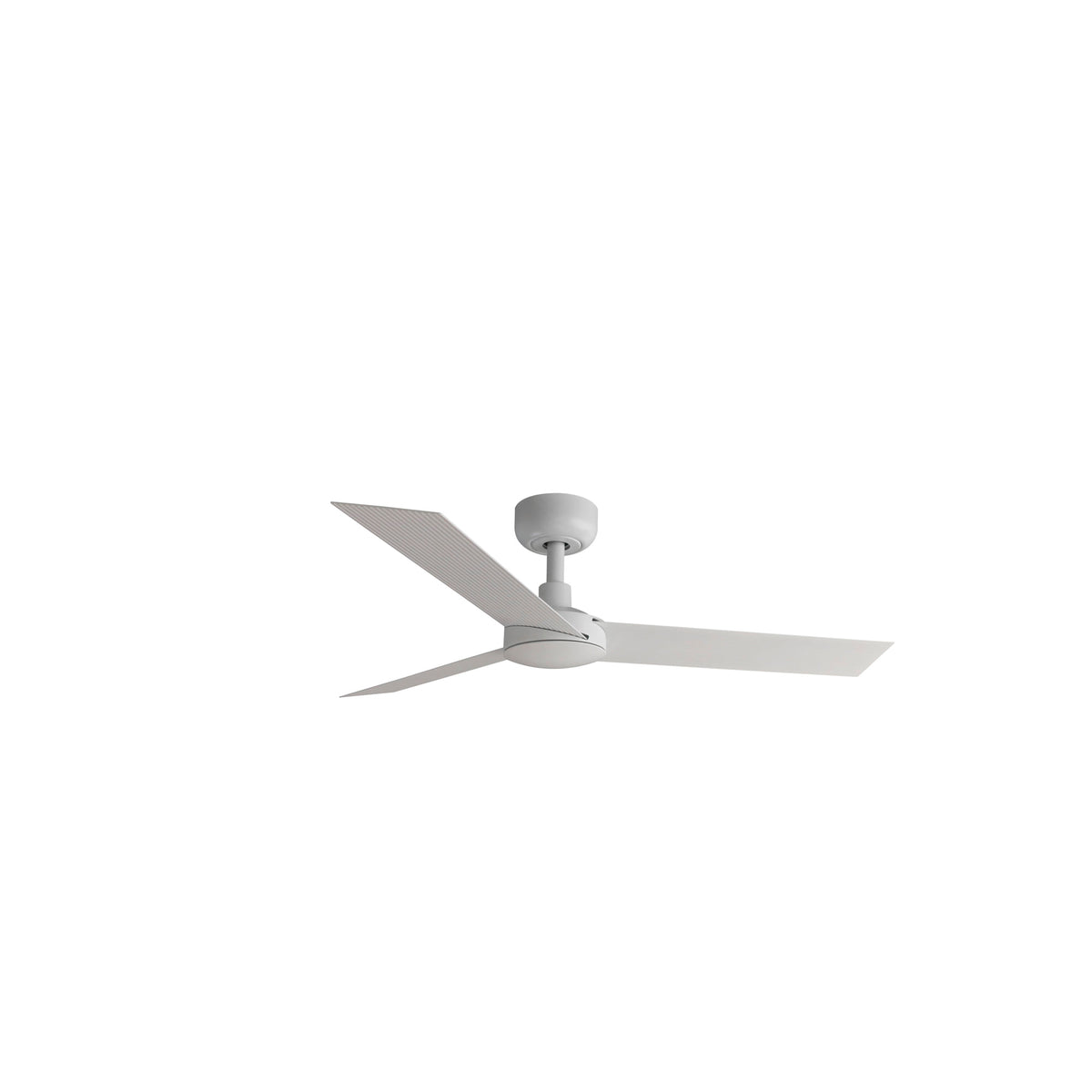 Ventilador de techo CRUISER S Blanco Mate WIZ de FARO modelo 34288WW con motor DC silencioso, mando a distancia, función inversa para ventilación eficiente en hogar y oficinas.