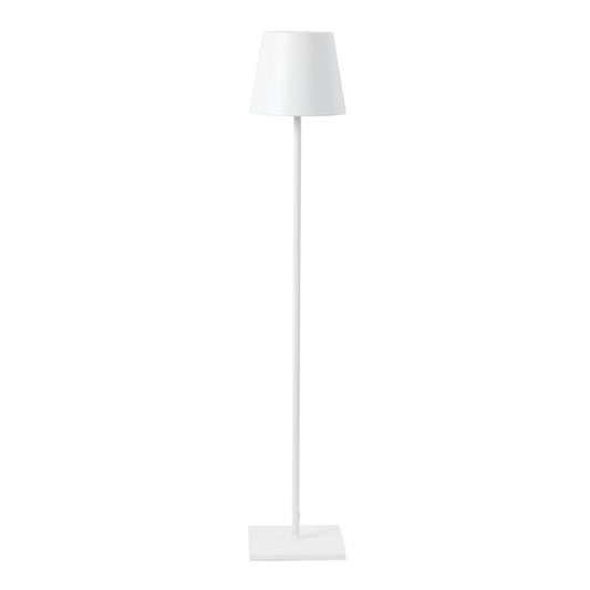 Lámpara de pie TOC 1500 Blanco FARO 70786, iluminación LED portátil exterior para jardín y terraza con Touch System
